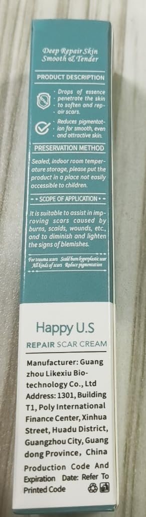 Silicone Scar Gel for Face & Body, 0.7 oz