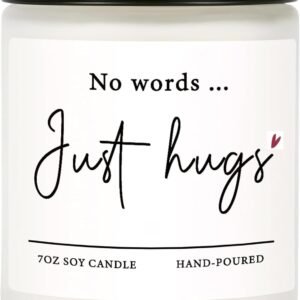 Lavender Soy Message Candle, 9 oz – Just Hugs