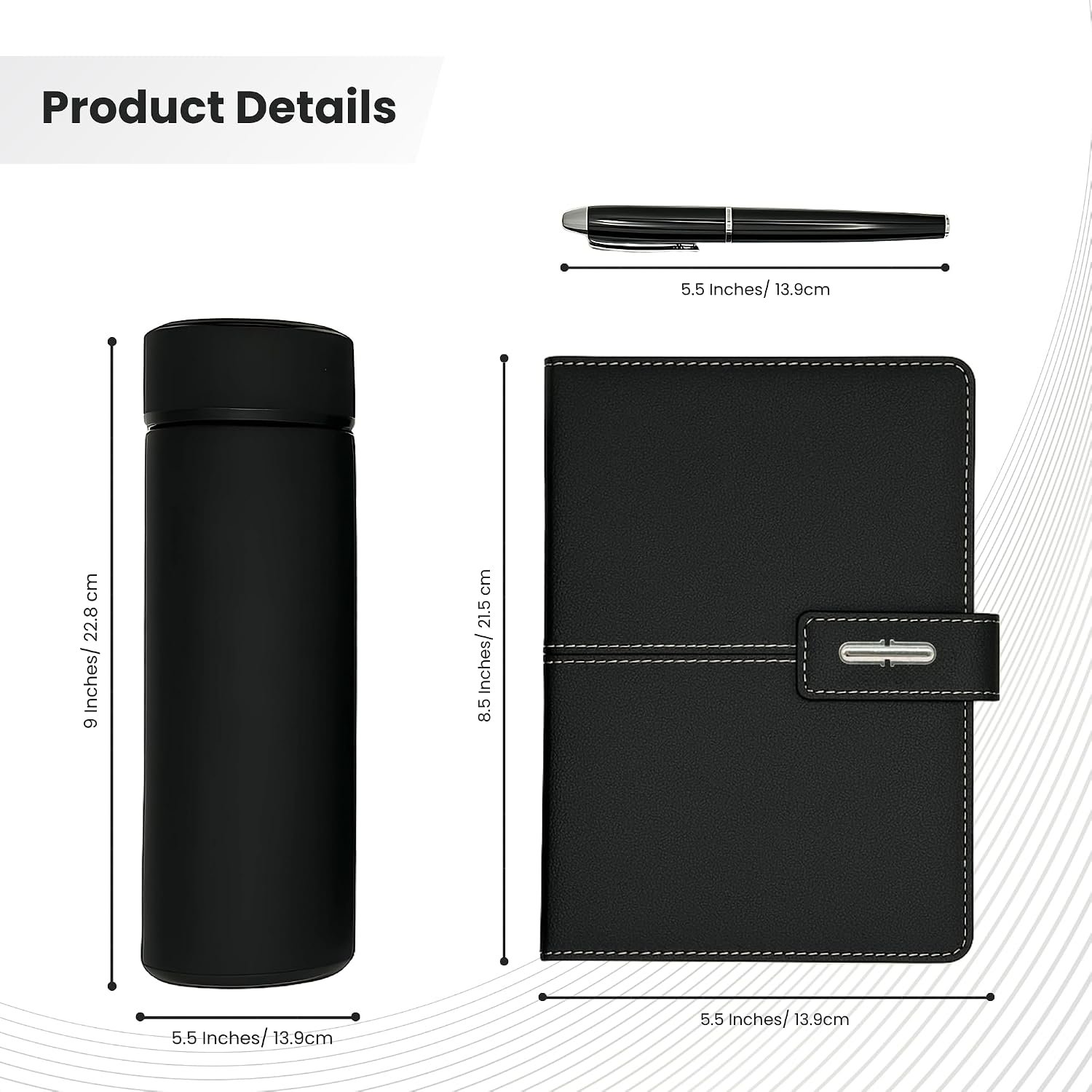 Welcome to the Team Gift Set: Notebook, Pen & Tumbler