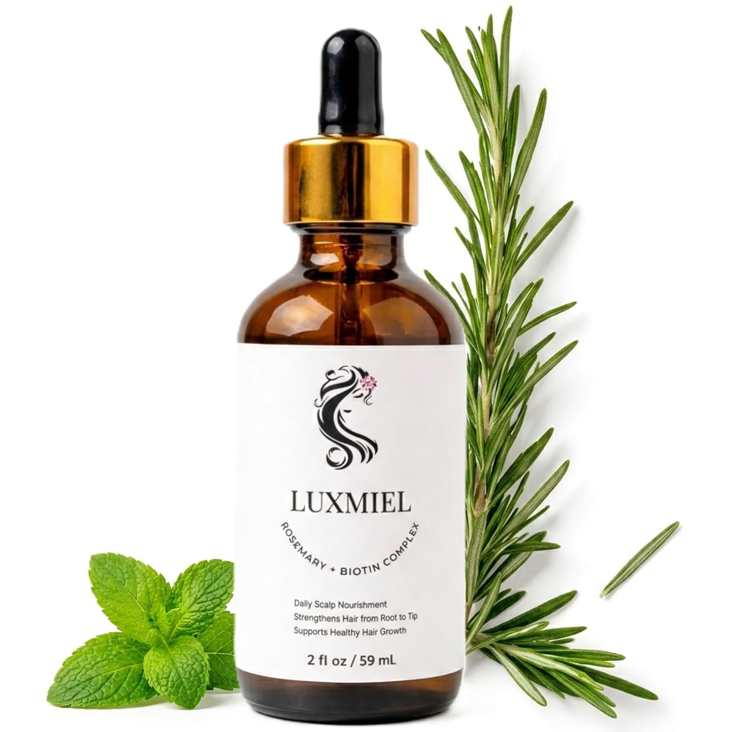 Rosemary Mint Hair & Scalp Oil, 2 oz