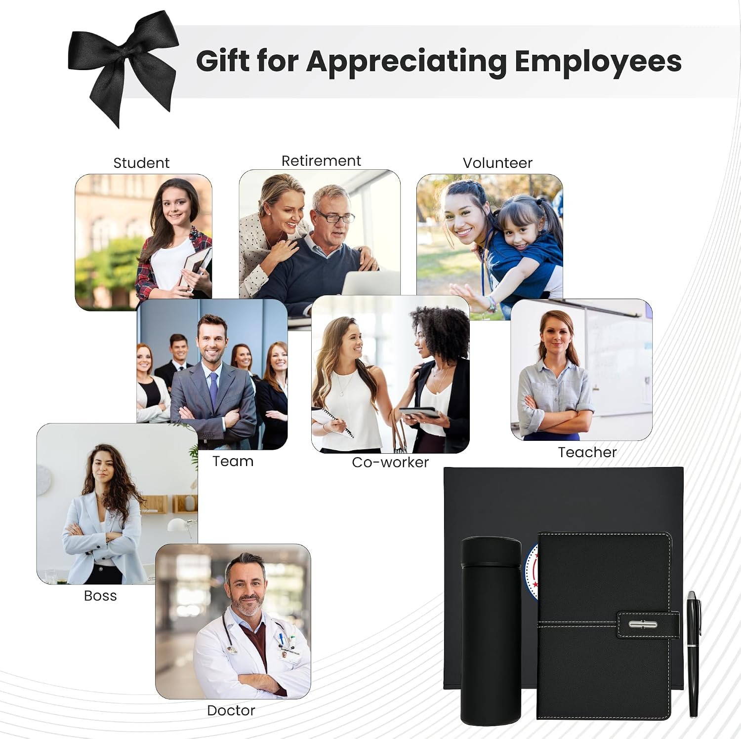 Welcome to the Team Gift Set: Notebook, Pen & Tumbler